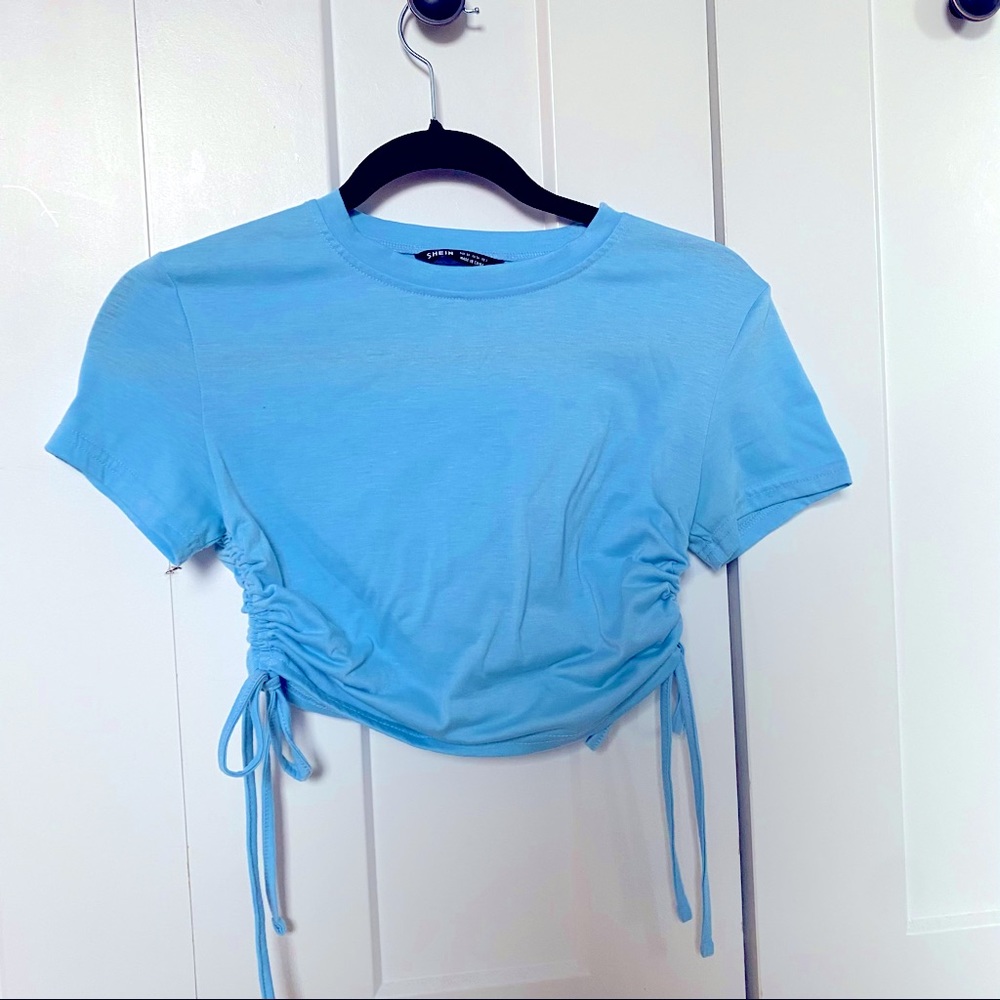 Blue Sinch top
